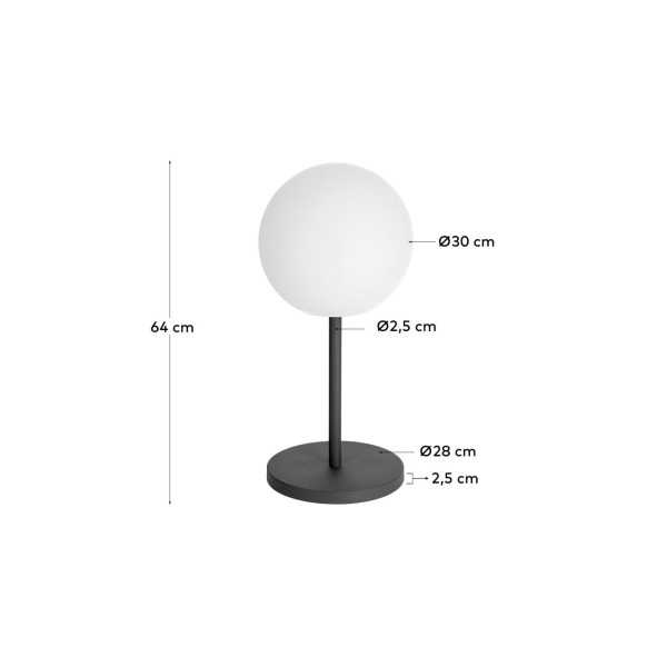 LAMPE À POSER NOMADE D'EXTÉRIEUR...