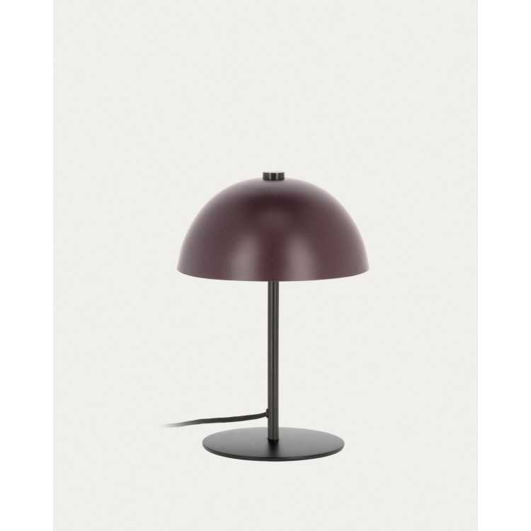 LAMPE ALEYLA EN MÉTAL PEINT GRENAT