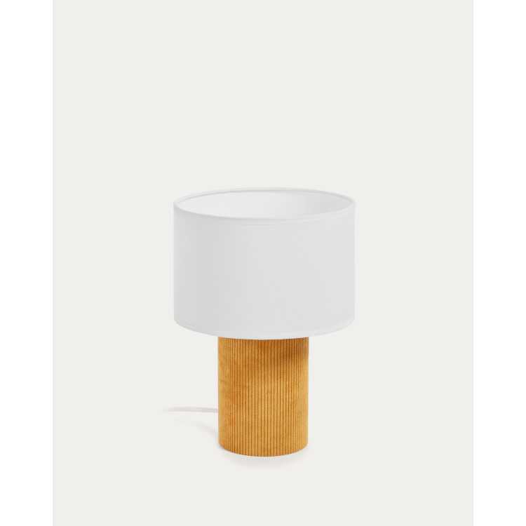 CANDEEIRO DE MESA BIANELLA EM CODELE MOSTARDA