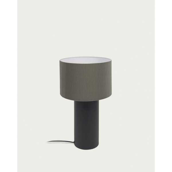 DOMICINA TABLE LAMP IN BLACK AND GRAY...