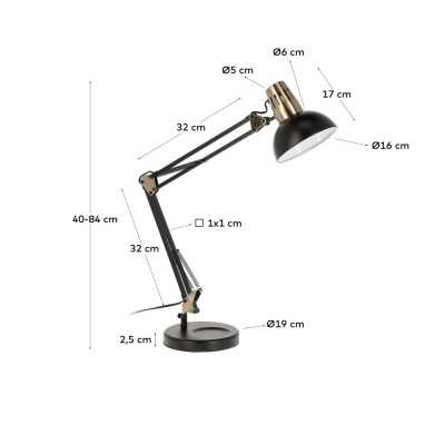 LAMPE DE TABLE KRISTINE 2