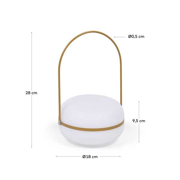 LAMPE DE TABLE TEA EN POLYÉTHYLÈNE ET...
