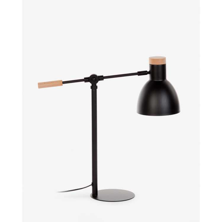 CANDEEIRO DE MESA PRETO TESCARLE