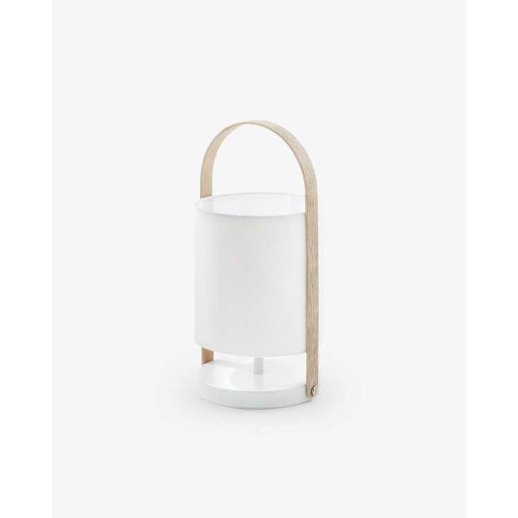 CANDEEIRO DE MESA BRANCO ZAYMA
