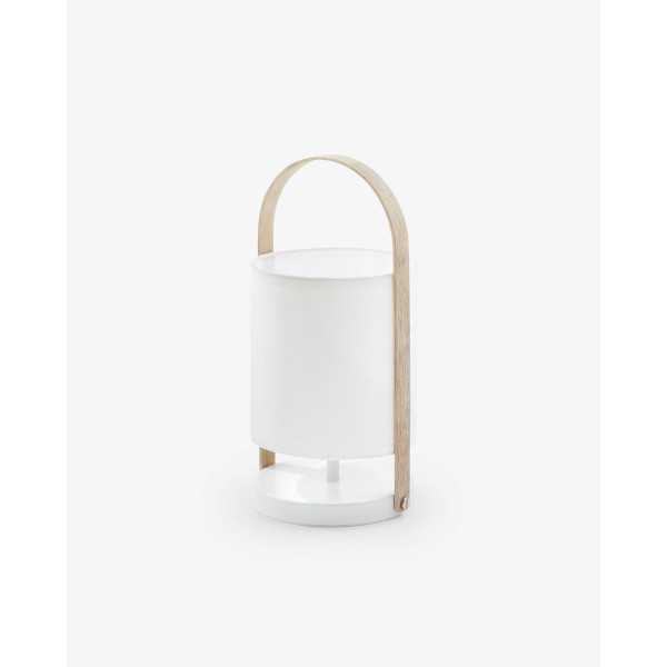 CANDEEIRO DE MESA BRANCO ZAYMA