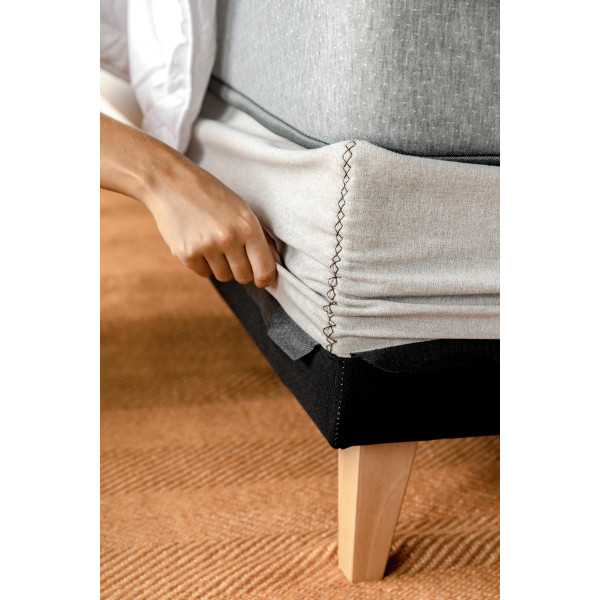 HIGH GRAY NIKOS BASE WITH SOLID BEECH...