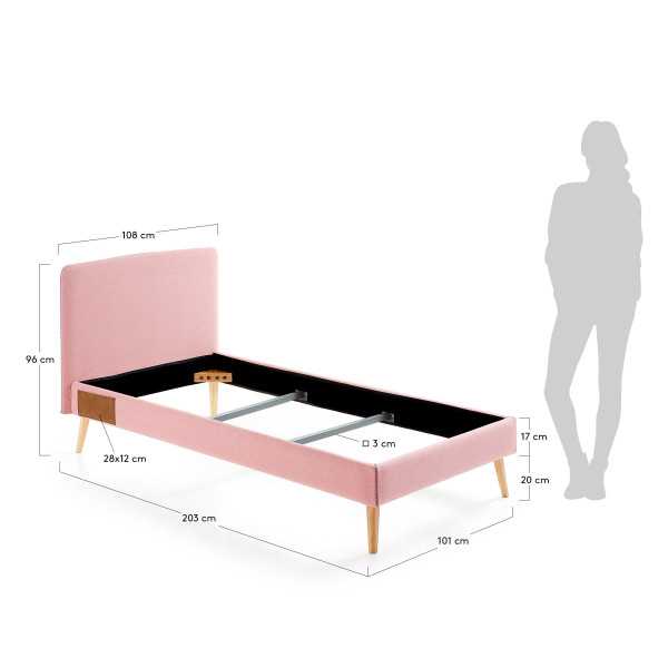 CAPA DE CAMA REMOVÍVEL DYLA ROSE COM...
