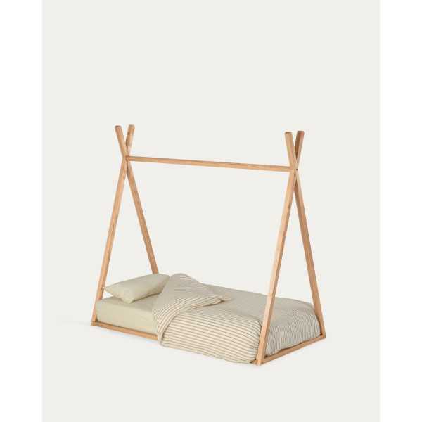 MARALIS TIPI BED IN SOLID BEECH WOOD...