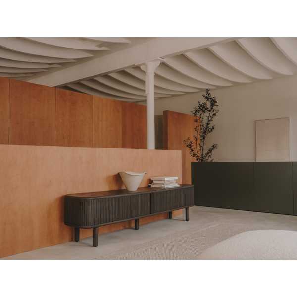MAILEN 2 DOOR TV CABINET IN ASH...