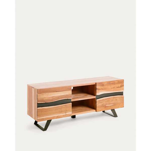 MEUBLE TV UXIA 2 PORTES EN BOIS...