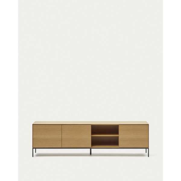 VEDRANA TV CABINET 3 DOORS OAK VENEER...