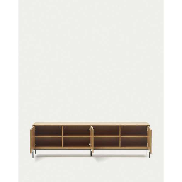 VEDRANA TV CABINET 3 DOORS OAK VENEER...