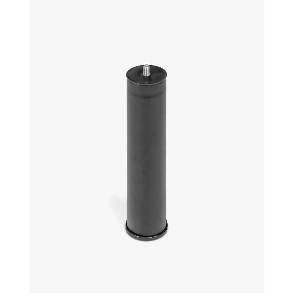 1 U PERNA TAMANHO DE CAMA DE METAL PRETO