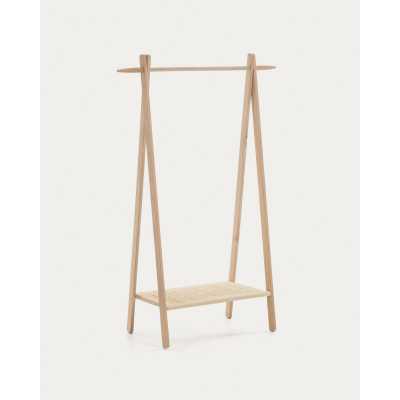 NATANE RACK OAK WOOD AND...