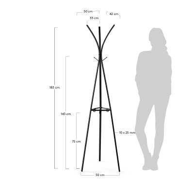 STEAM COAT RACK 183 CM 2