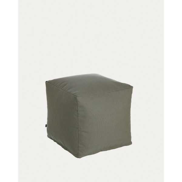 NEDRA SQUARE POUF 50 X 50 CM GREEN