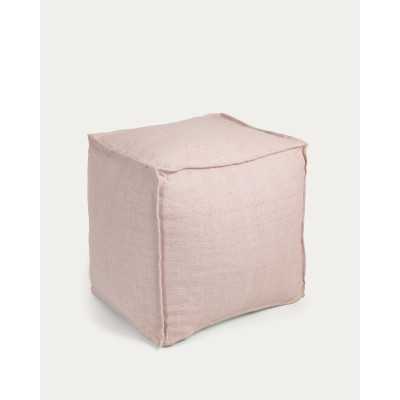 POUF LEEITH 100 % PET BEIGE...