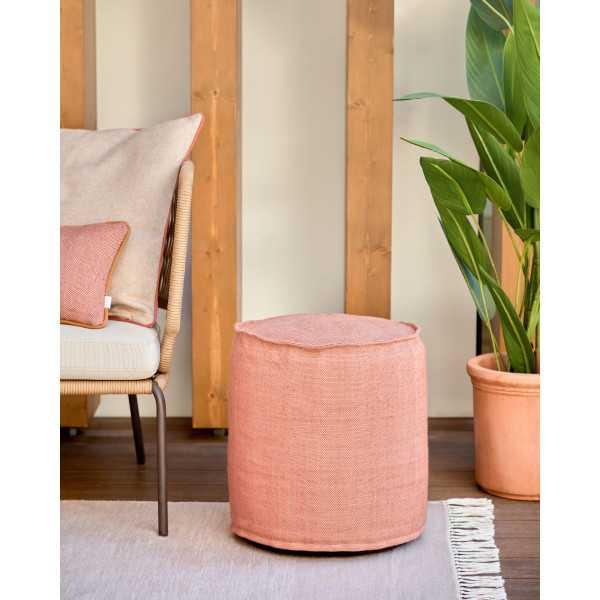 POUF REDONDO ISAURA 100% PET...