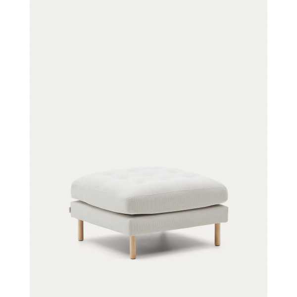 DEBRA CHENILLE PEARL FOOTREST NATURAL...