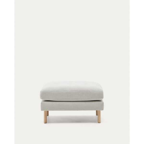 DEBRA CHENILLE PEARL FOOTREST NATURAL...