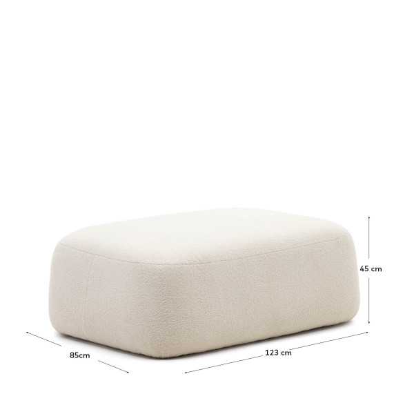 APOIO PARA OS PÉS MARTINA EM FELPUDO...