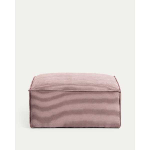 BLOK VELVET FOOTREST WITH LARGE...