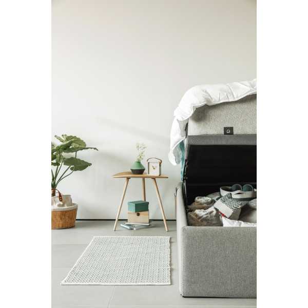 MATT ERS GRAY BED BASE FOR 140 X 190...
