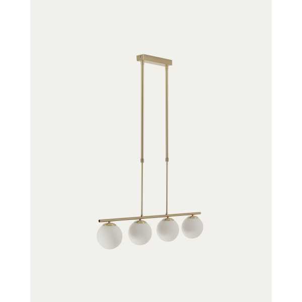 MAHALA PENDANT IN BRASS FINISH STEEL...