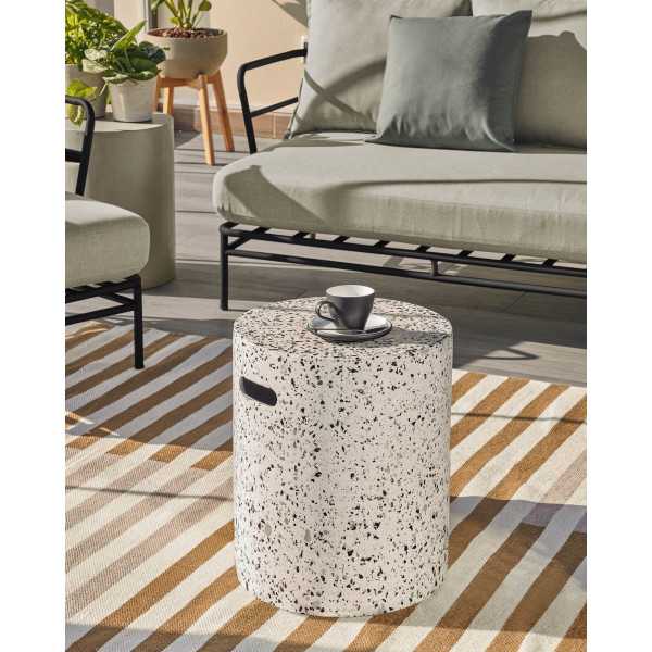 JENELL GARDEN FOOTSTAST IN WHITE...