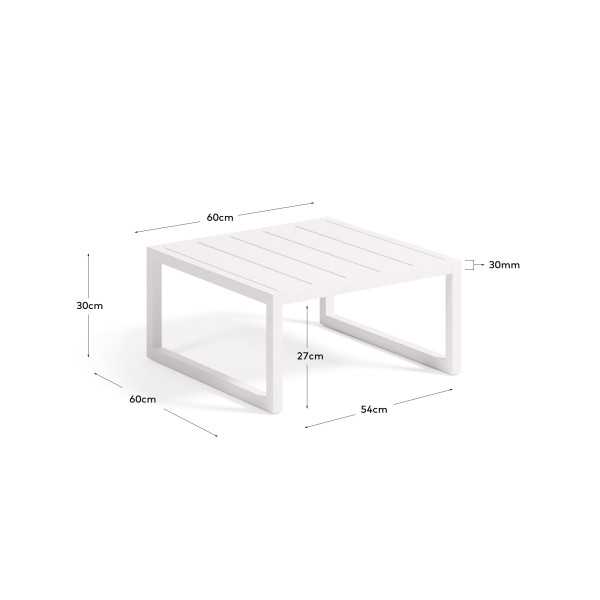COMOVA 100% OUTDOOR SIDE TABLE IN...