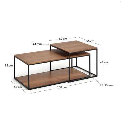 SET OF 2 YOANA NESTING... 2