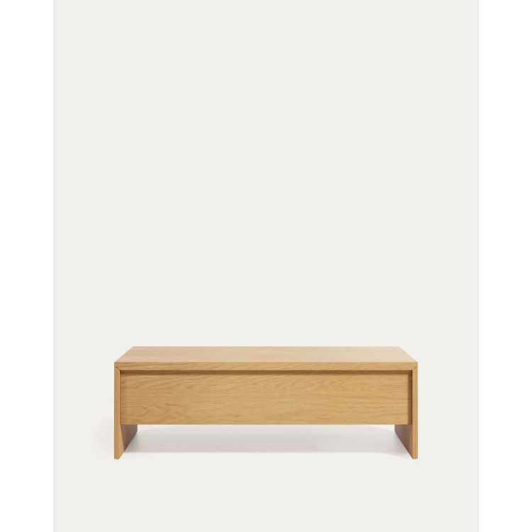 ABILEN COFFEE TABLE IN OAK VENEER 110 X 60 CM FSC 100%.