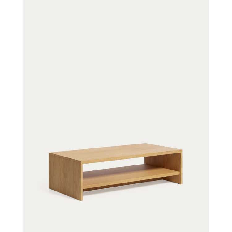 TABLE BASSE ABILEN EN PLACAGE DE CHÊNE 120 X 60...