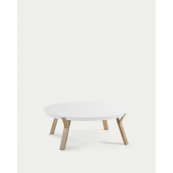 DILOS COFFEE TABLE IN SOLID ASH AND...