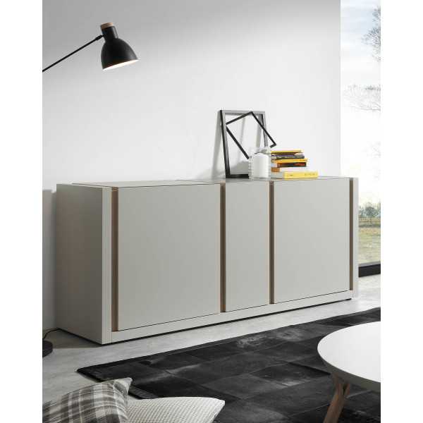 DILOS COFFEE TABLE IN SOLID ASH AND...