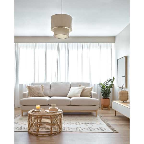 KOHANA ROUND COFFEE TABLE IN NATURAL...