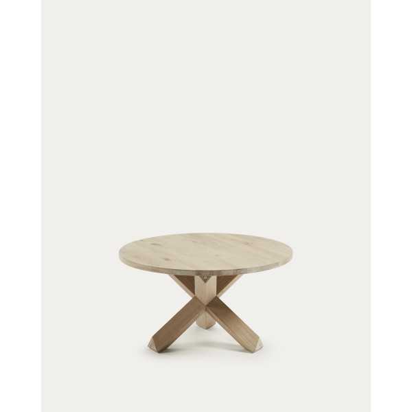 TABLE BASSE LOTUS D 65 CM EN CHÊNE...