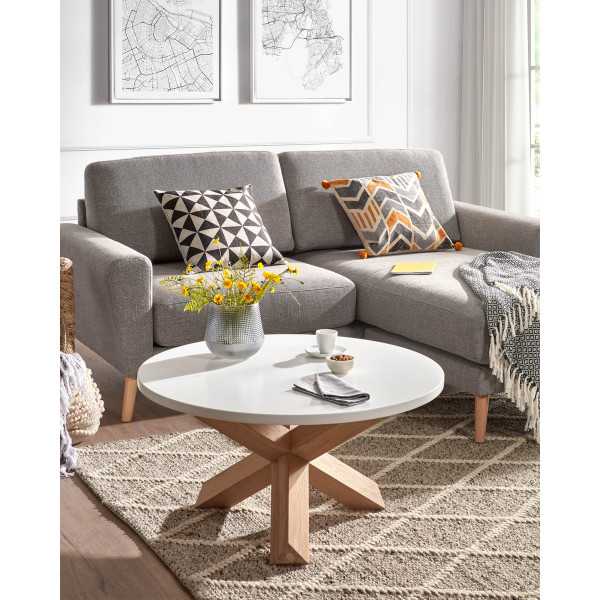 LOTUS COFFEE TABLE D 65 CM WHITE...