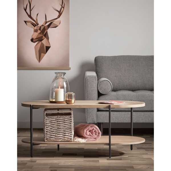 PALMIA COFFEE TABLE IN SOLID MANGO...