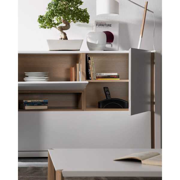 QUATRO COFFEE TABLE IN SOLID ASH WOOD...