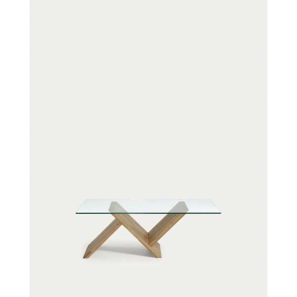 TABLE BASSE WALEY EN VERRE ET...