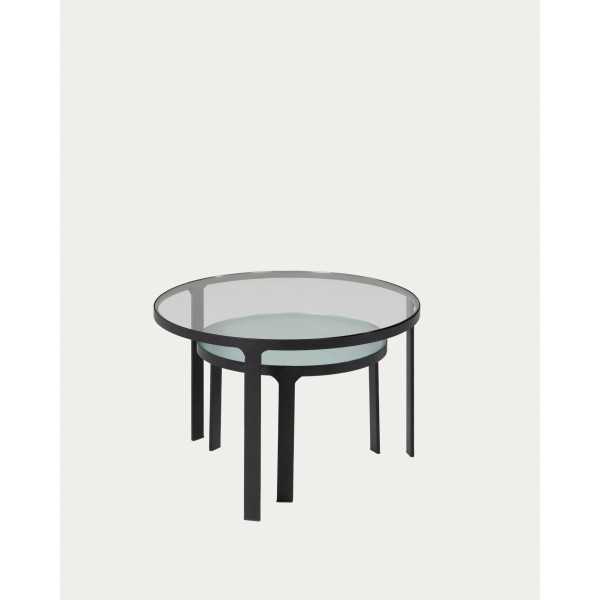 ONI SET OF 2 SIDE TABLES D 70 CM / D...