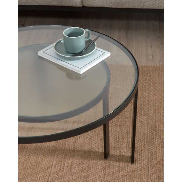 ONI SET OF 2 SIDE TABLES D 70 CM / D...