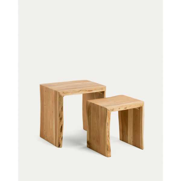 SET OF 2 NEST OF SIDE TABLES ZULEIKA...