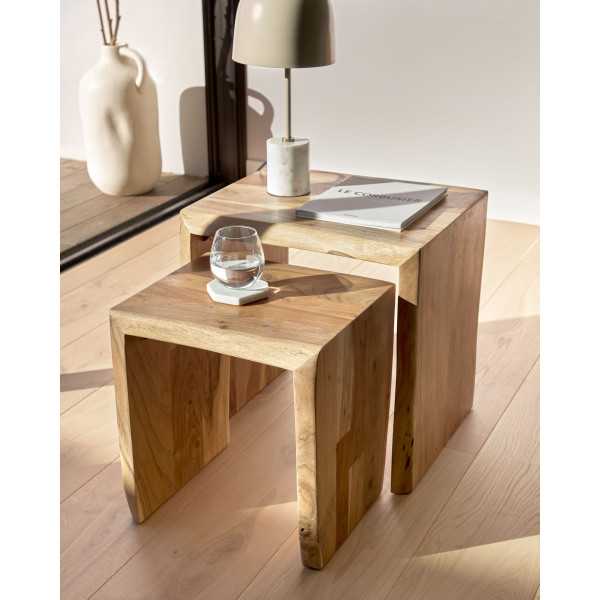 SET OF 2 NEST OF SIDE TABLES ZULEIKA...