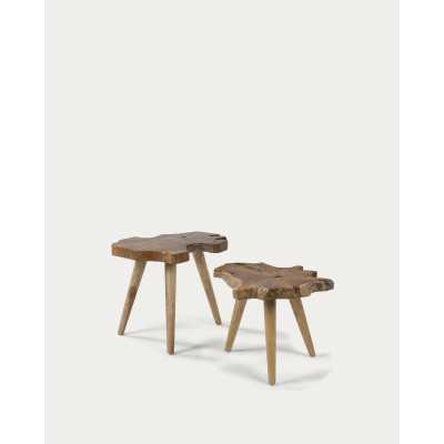 LOT DE 2 TABLES D'APPOINT...
