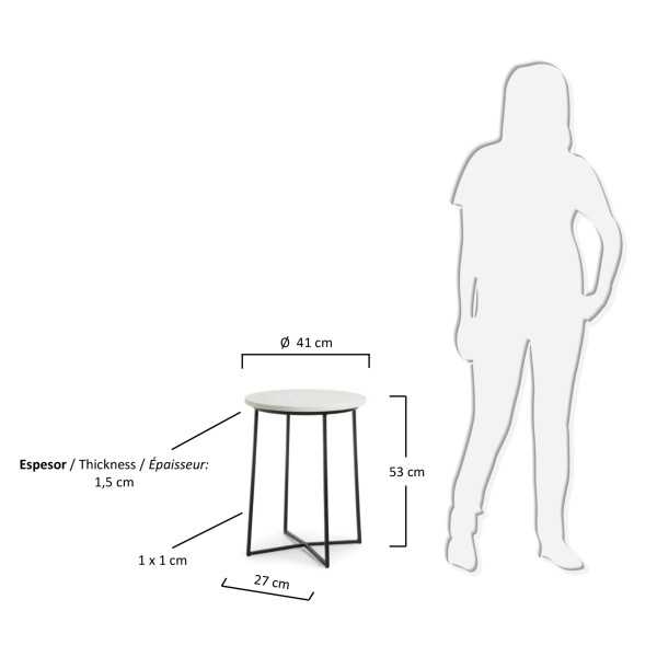 MESA LATERAL BRYSON BD 41 CM