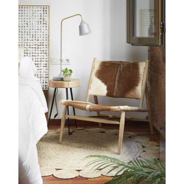 EIDER SIDE TABLE IN ACACIA WOOD AND...