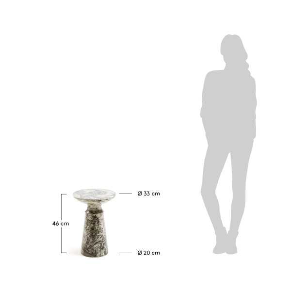 KESBURY SIDE TABLE D 33 CM