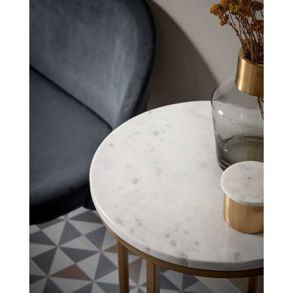 TABLE D'APPOINT SHEFFIELD EN MARBRE...